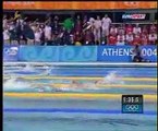 Laure Manaudou, championne olympique du 400 mètres nage libre à Athènes
