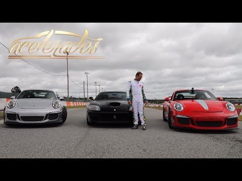 FERRARI 575 M MARANELLO x PORSCHE GT3 x GT3 RS - VR ONBOARD COM BARRICHELLO #99 | ACELERADOS