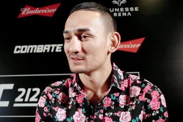 Max Holloway looking to 'live in the moment' against 'national hero' Jose Aldo at UFC 212