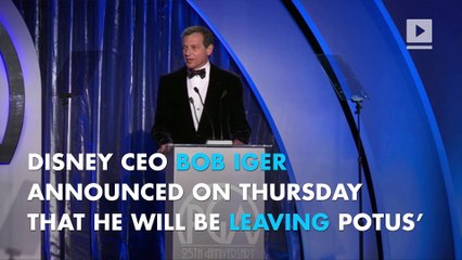 Disney CEO Bob Iger leaves Trump's advisory council