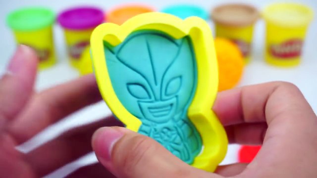 Learn Colors Play Doh Doraemon ELMO Minnie Mouse Ice Cream Paw Patrol ELMO Molds Peppa Pig