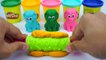 Learn Colors Play Doh Lion ELMO Peppa Pig Hulk Elephant Minnie Mouse Ice Cream Paw Patrol Molds
