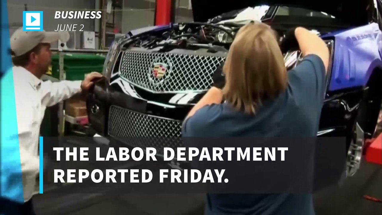 US economy adds fewer jobs in May than expected