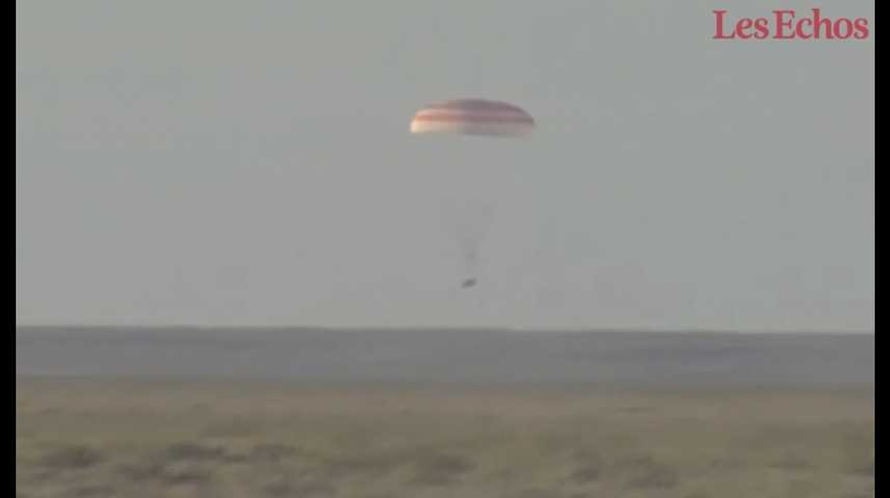 Thomas Pesquet et Oleg Novitski ont bien atterri