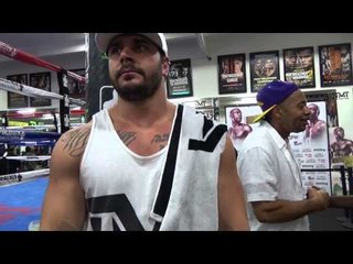 TMT GYM ON FLOYD MAYWEATHER VS ANDRE BERTO - EsNews