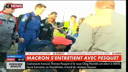 Regardez les images de Thomas Pesquet qui revient sur Terre après 196 jours dans l'espace - VIDEO