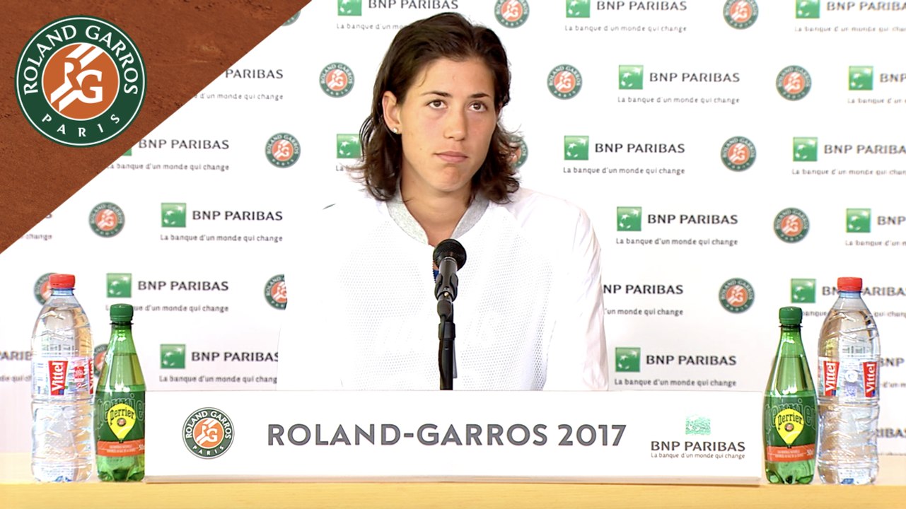 Roland-Garros 2017 : 3T conférence de presse Garbine Muguruza