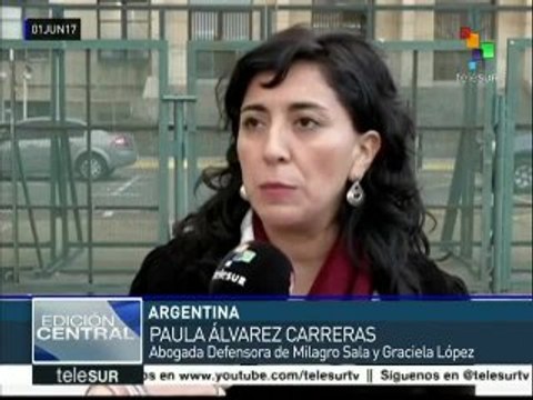 Argentina: defensa de Milagro Sala pide que se revoque el fallo