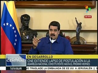 Maduro llama al pueblo a seguir fortaleciendo el proceso constituyente