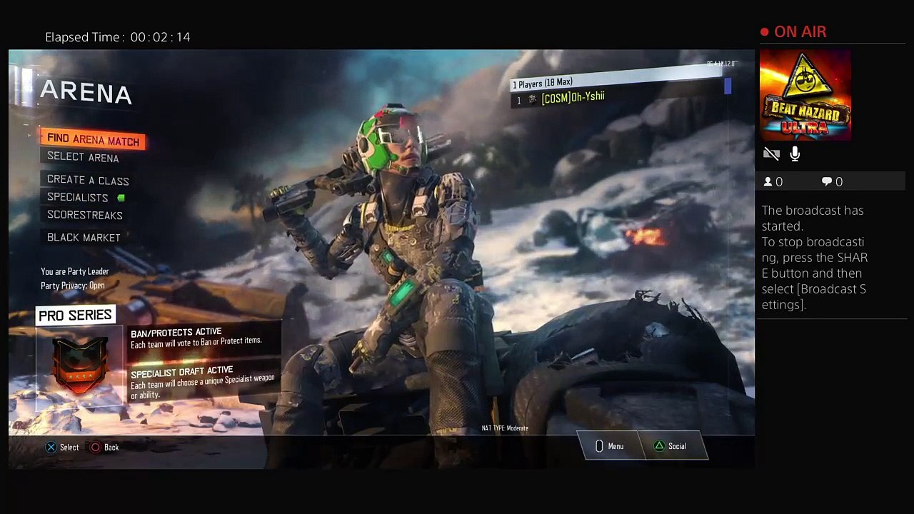 Oh-Yshii's Live PS4 Bo3