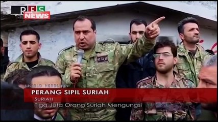 Pengungsi Oposisi Suriah Peringati 6 Tahun Perang Sipil