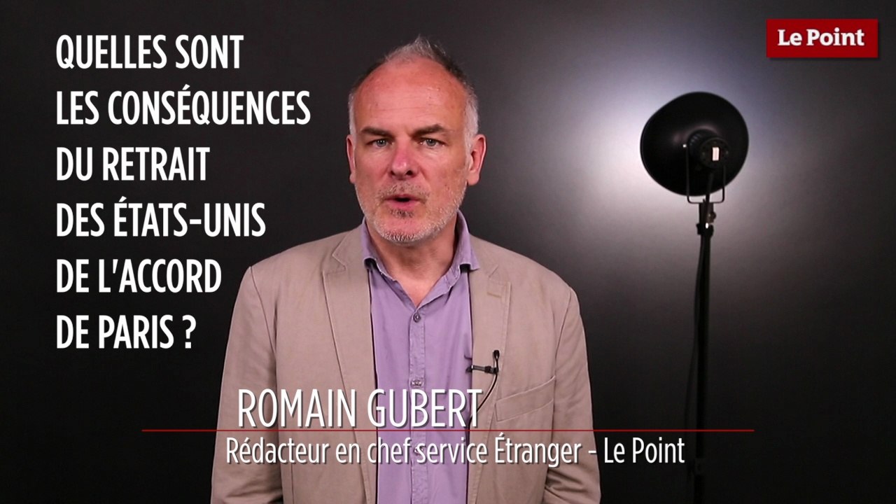 Quelles sont les conséquences du retrait des États-Unis de l'accord de Paris ?