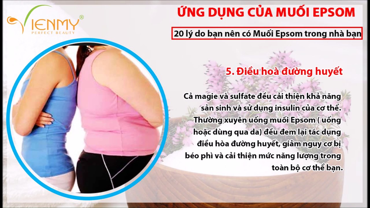 20 lý do nên có Muối Epsom trong nhà - Công ty Viên Mỹ giới thiệu
