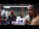 Andre Berto Pumped Up Tells Ward - You're Ready To Go! EsNews Boxing