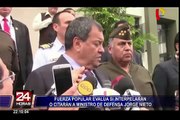 Jorge Nieto sería citado al Congreso para responder por muerte de militares