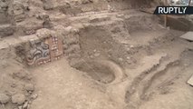 Stunning 3,500-Year-Old Monumental Artwork Unearthed in Peru