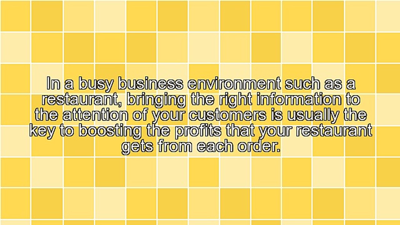 Ways of Using Table Tents to Market Restaurants and Retail Stores