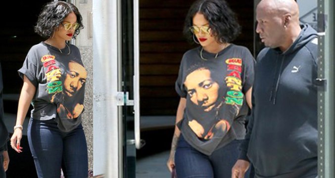 Rihanna Aldığı Kilolarla Sosyal Medyanın Diline Düştü