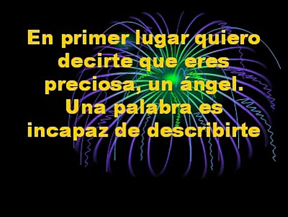 decir mil veces te amo