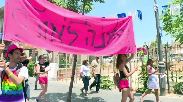 Marche des salopes à Jérusalem contre les violences sexuelles