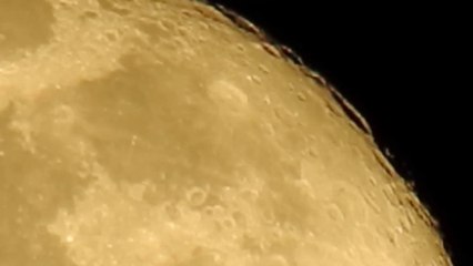 Almost a full Moon 23 Feb 2016 Coolpix P900 zoom test