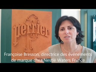 Françoise Bresson, directrice des événements de marque et du développement Durable de Nestlé Waters France