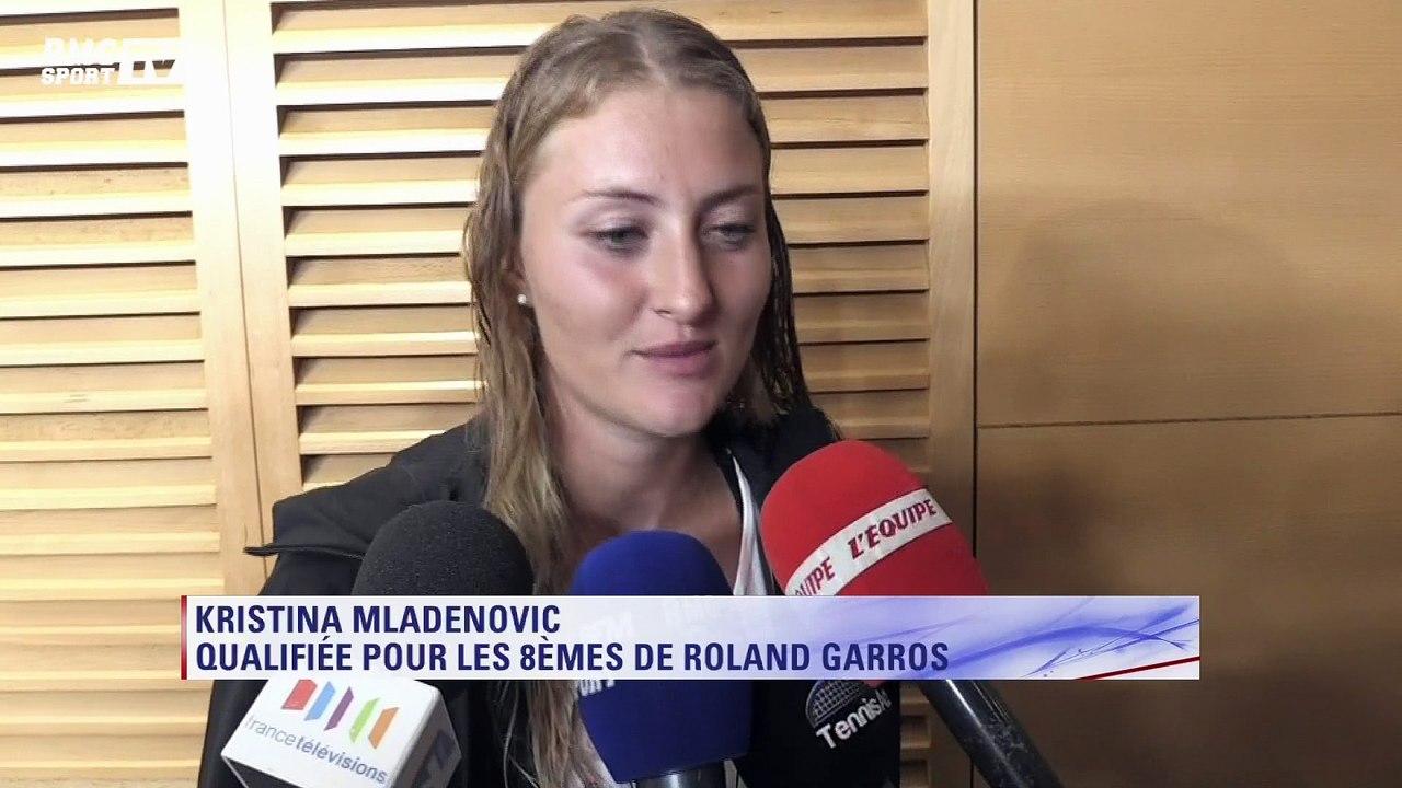Roland Garros – Mladenovic : "J’ai tendance à ne jamais baisser les bras"