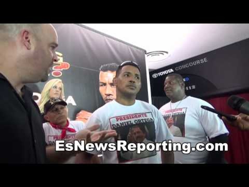 mayorga i slapped her ass to get into mosley head - EsNews