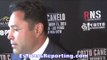 Oscar De La Hoya on Cotto vs Canelo GGG vs Canelo EsNews