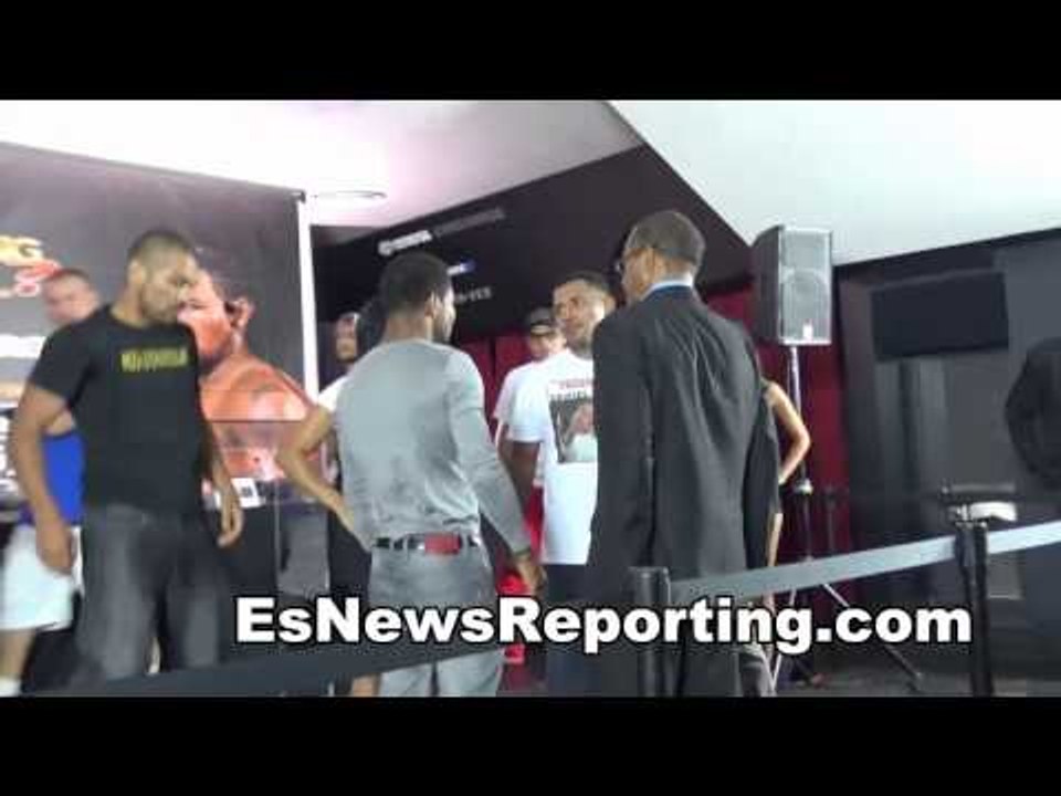 Mayorga Slaps The Ass Of Shane Mosley's GF Brawl Breaks out - EsNews