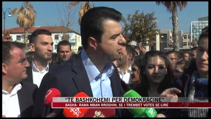 “Të bashkohemi për demokracinë” - News, Lajme - Vizion Plus