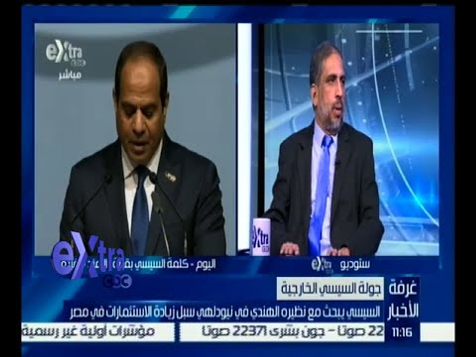 #غرفة_ الأخبار | عبد المجيد مالك : هناك جوانب مشتركة بين مصر والهند في مجالات مختلفة