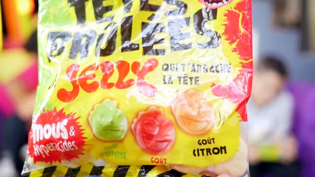 CHALLENGE TÊTES BRULÉES avec JOAN de GULLI - Dégustation Bonbons HYPERACIDE