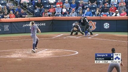Auburn Softball defeats Georgia State 6-3