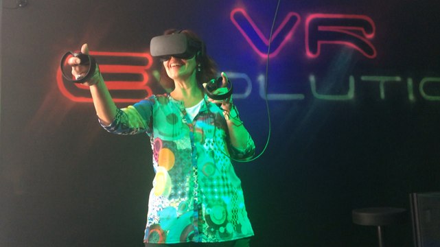 Salle de réalité virtuelle