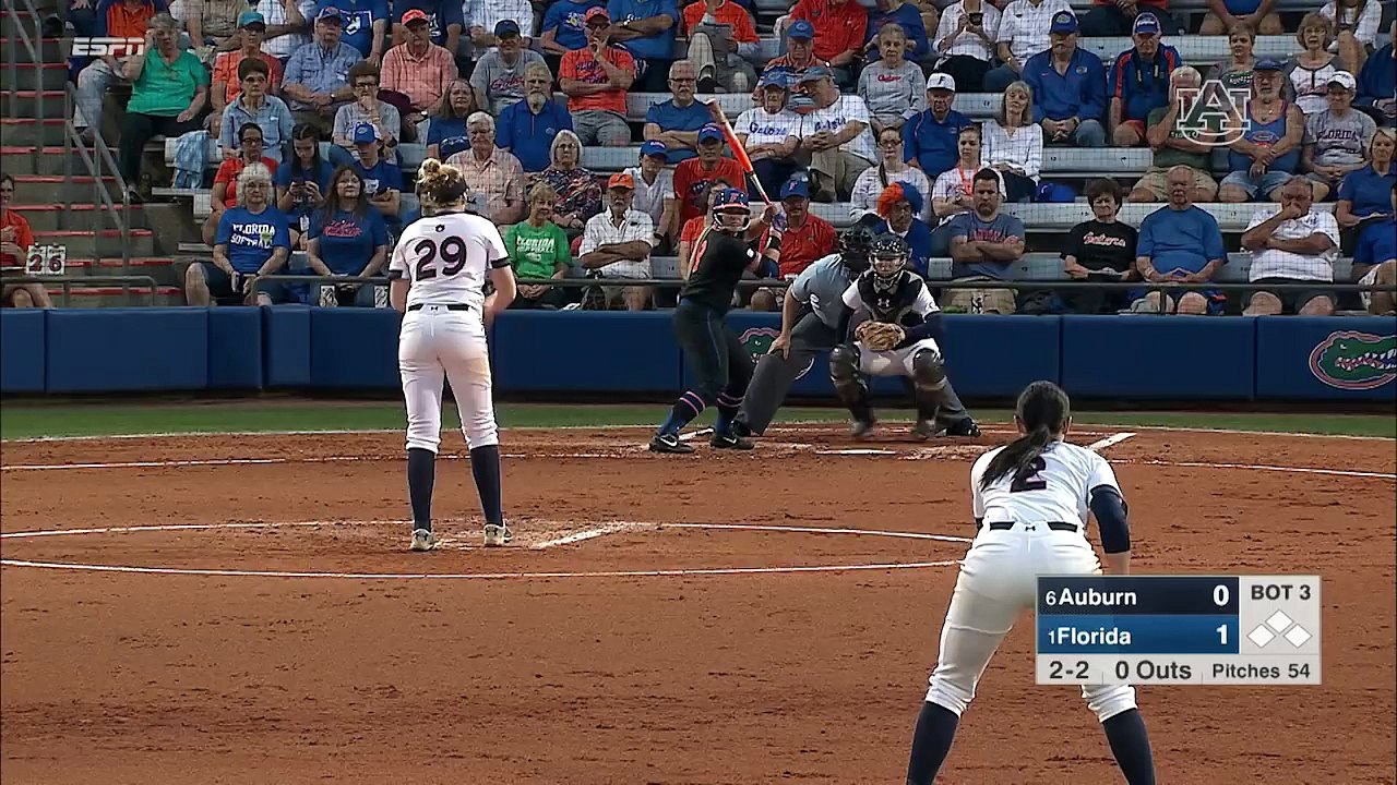 Auburn Softball vs Florida Game 2 Highlights
