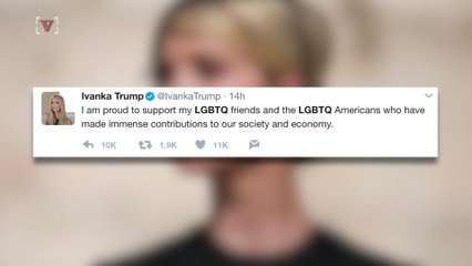 Ivanka Trump Tweets in Honor of LGBT Pride Month, While Her Father Stays Silent