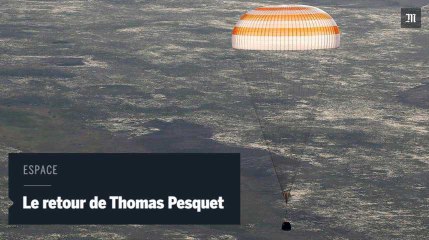 Les images du retour sur Terre de Thomas Pesquet