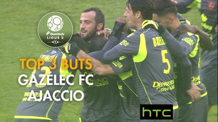 Top 3 Buts - Gazélec FC Ajaccio - Domino's Ligue 2 saison 2016-17