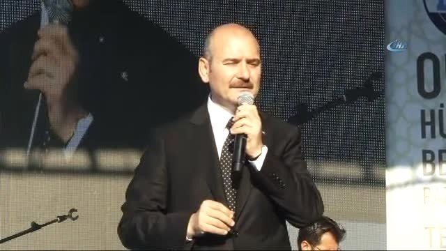 İçişleri Bakanı Süleyman Soylu, Şehit Ailelerinin Duruşları Bize Büyük Bir Ders Olmaktadır
