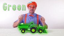 Tractors Blippi Toys - TRACTOR SONG _ Blippi Toys