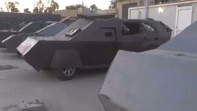 Islamic State Suicide Vehicles Seized In Iraq