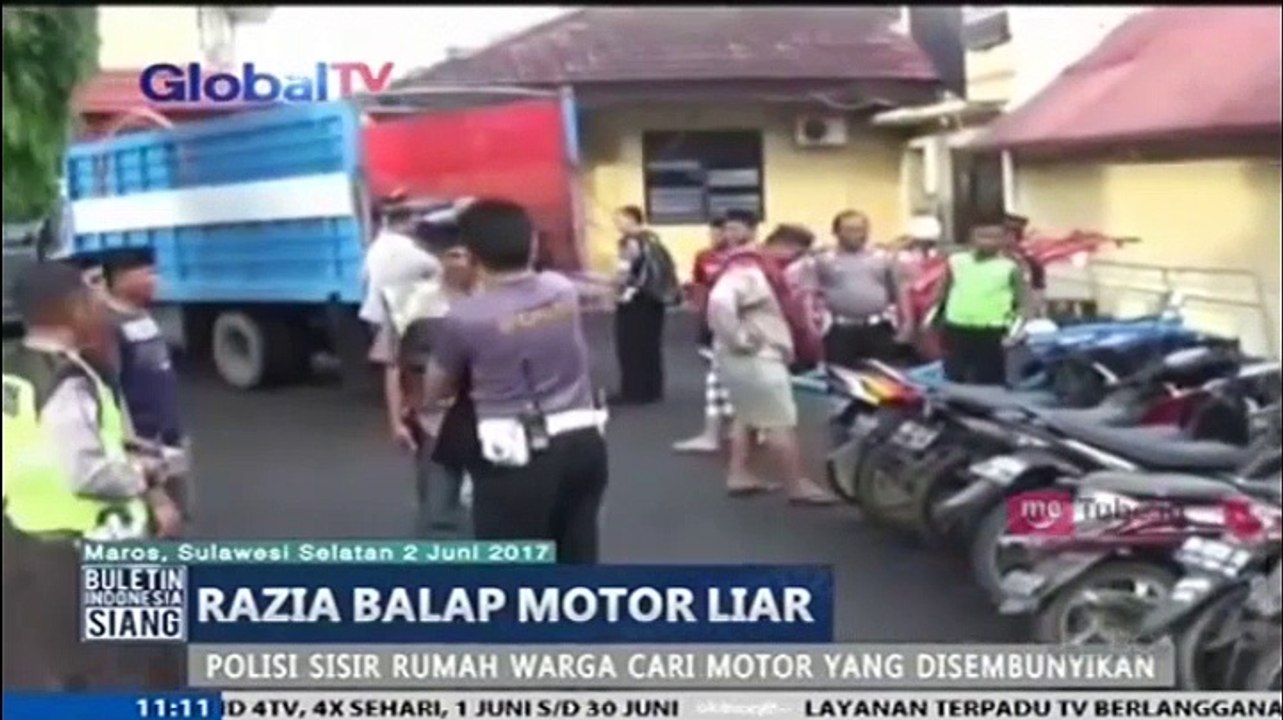 Resahkan Warga, Akhirnya Polisi Razia Balap Motor Liar