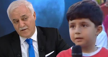 Nihat Hatipoğlu'nun Programına Katılan Asker Çocuğu Duygulandırdı
