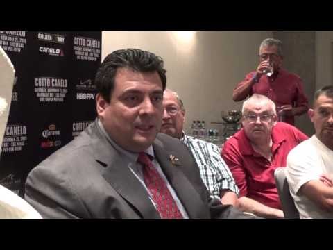 WBC President Mauricio Sulaiman on Cotto vs canelo - EsNews boxing