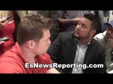 canelo on fighting winner of ggg vs lemieux I FEAR NO ONE - EsNews