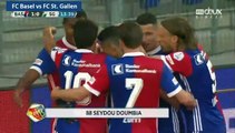 1-0 Seydou Doumbia Goal - FC Basel 1 - 0 FC St Gallen - 02062017