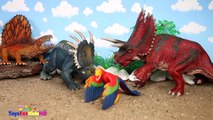 Videos  Yutyrannus v_s Rajasaurus  Schleich Dinosaurios de Juguete