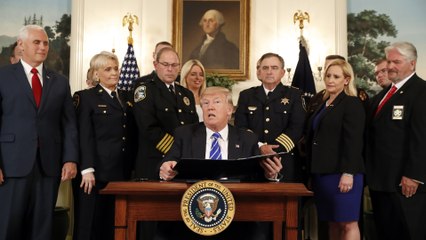 Trump approves new bills for law enforcement