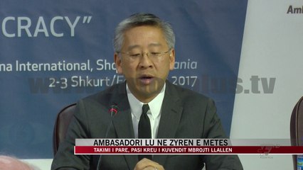 Télécharger la video: Ambasadori Lu viziton Meten, takimi i parë pas përplasjeve publike - News, Lajme - Vizion Plus